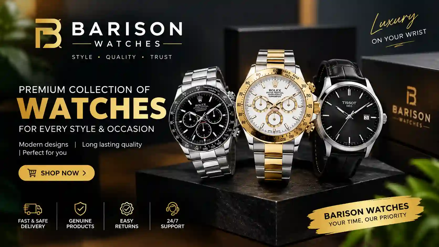 Wear Your Time. Own Your Style