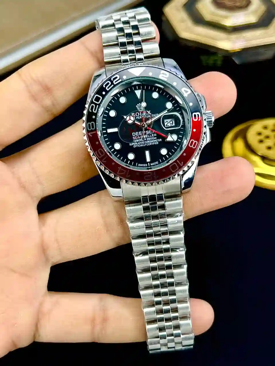 Rolex GMT Style Watch for Men Pakistan | Luxury GMT Watch